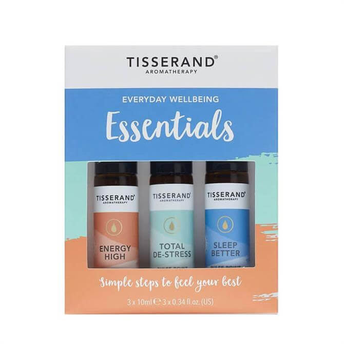 Tisserand Everyday Wellbeing Essentials Kit 3x 9ml